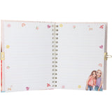 TOPModel Dagbog M/lås Og Armbånd