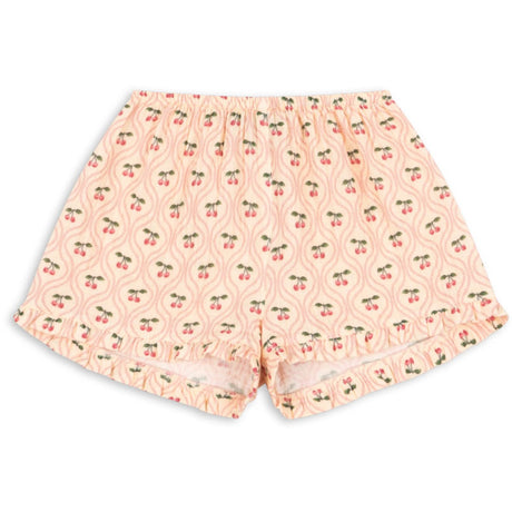 Konges Sløjd Cherry Pink Motif Coco Shorts GOTS