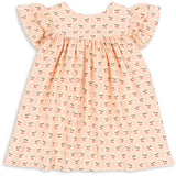 Konges Sløjd Cherry Pink Motif Coco Kjole GOTS