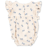 Konges Sløjd Sløjfe Bleu Coco Romper GOTS