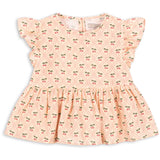 Konges Sløjd Cherry Pink Motif Coco Top GOTS