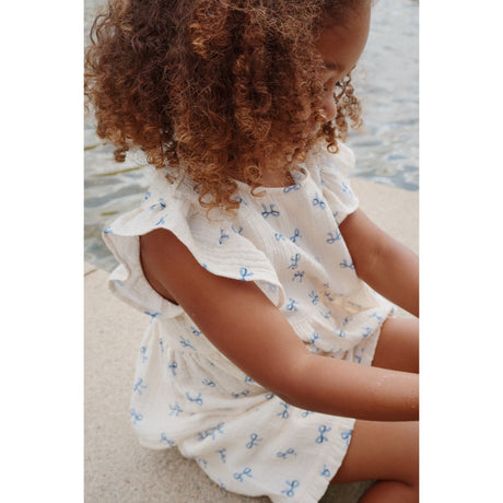 Konges Sløjd Sløjfe Bleu Coco Top GOTS