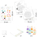 Djeco Fingermaling, Rodet Sjov