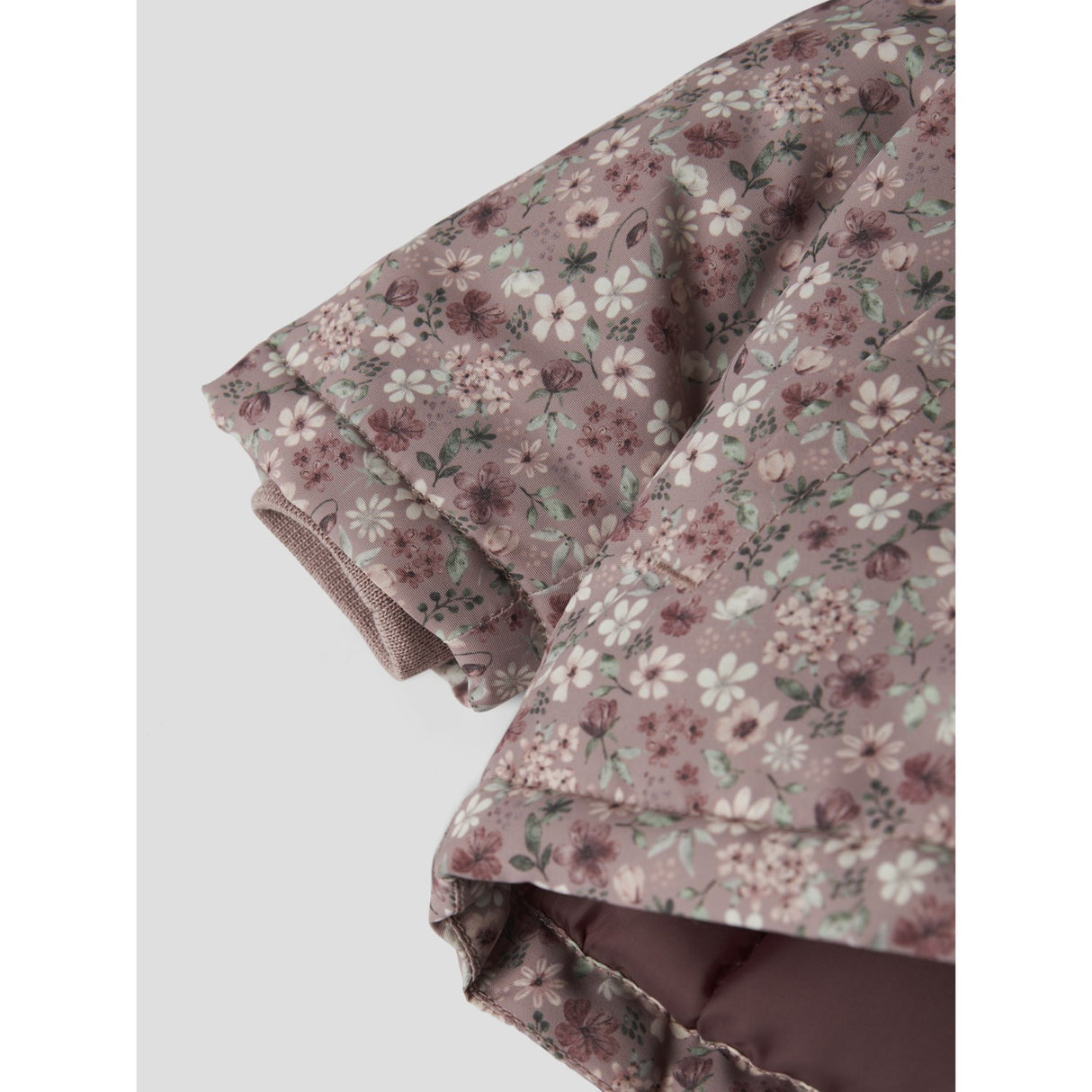 Name It Woodrose Flower Nbfmaxi Pa Jakke Aop