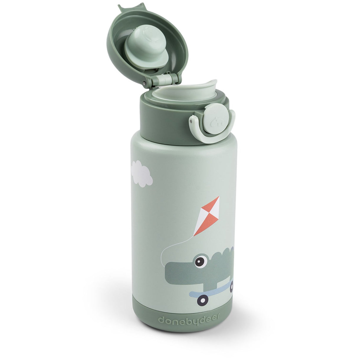 DonebyDeer Green Termoflaske Playground 340 Ml