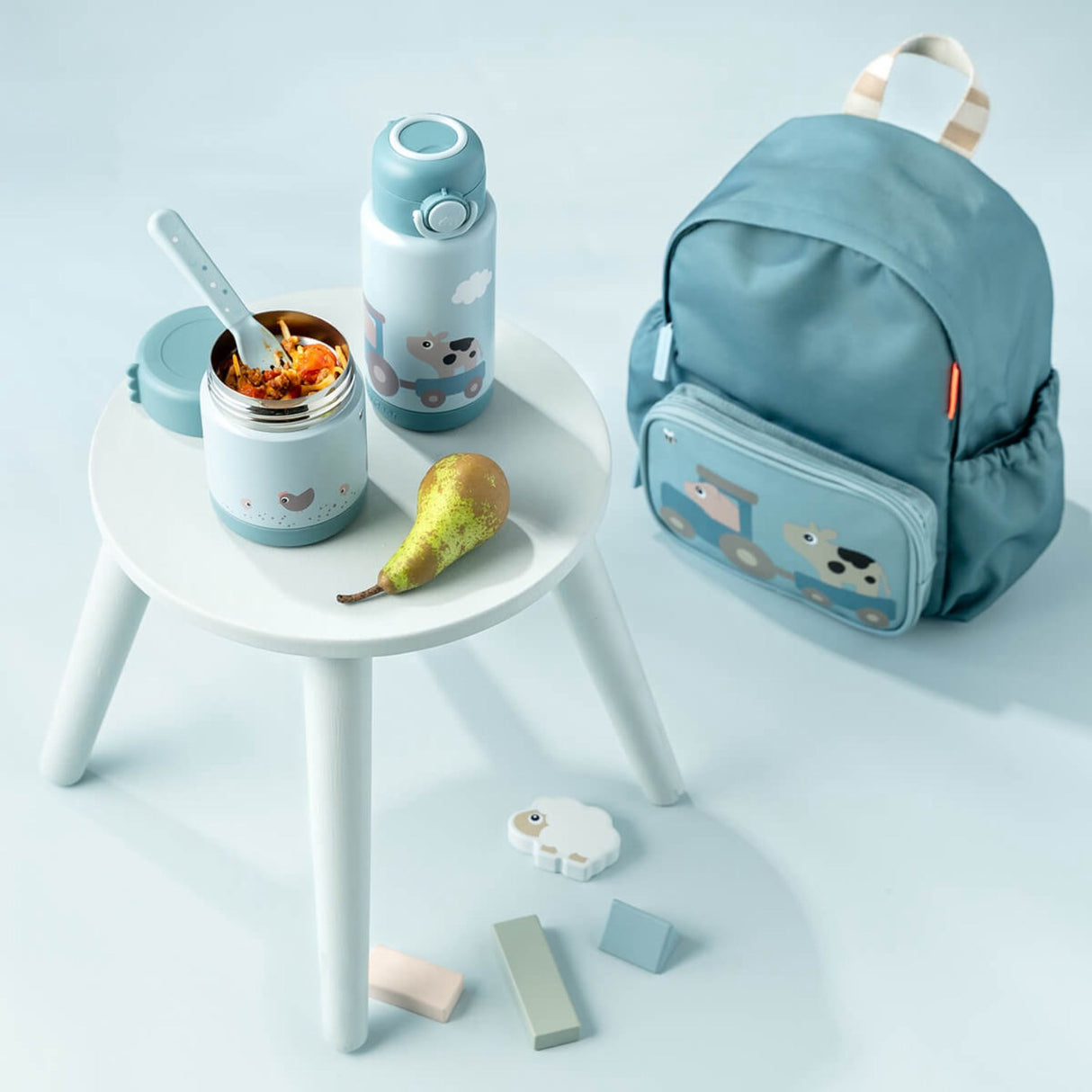 DonebyDeer Blue Termo Madbeholder Tiny Farm 300 Ml