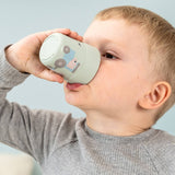 DonebyDeer Green Foodie Spisesæt Med Sugekop Tiny Farm