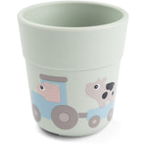 DonebyDeer Green Foodie Spisesæt Med Sugekop Tiny Farm