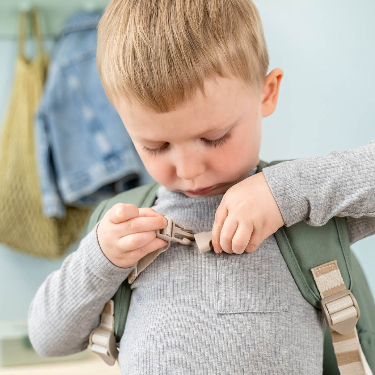 DonebyDeer Green Børnerygsæk Playground 7,5 L