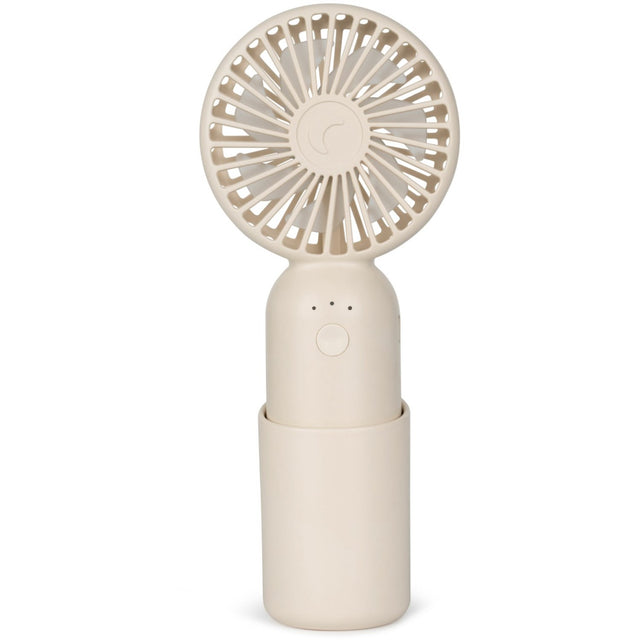 Moonboon Cream White Mini Fan