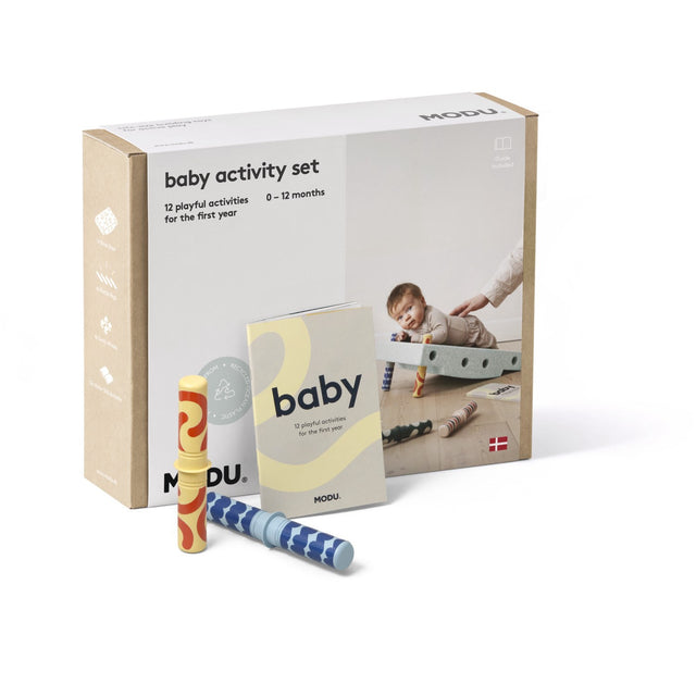 MODU Baby Motoriksæt Ocean Mint / Forest Green