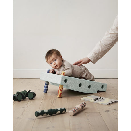 MODU Baby Motoriksæt Ocean Mint / Forest Green