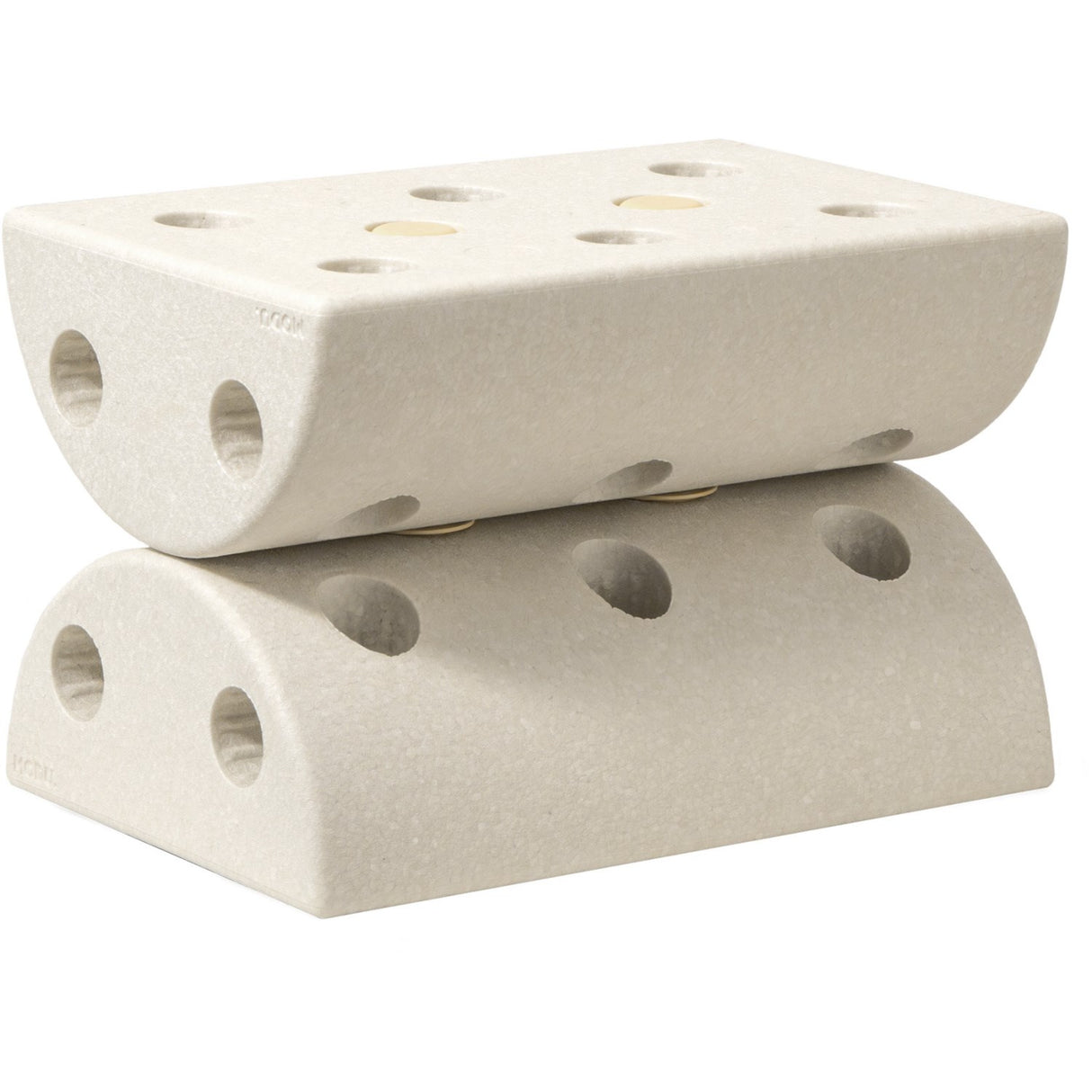 MODU Børneskammel Sand Grey / Honey Yellow