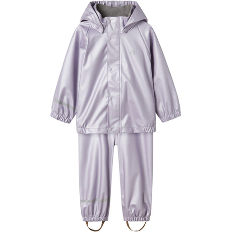 Name It Misty Lilac Nmfdry10 Regnsæt Metallic Fo