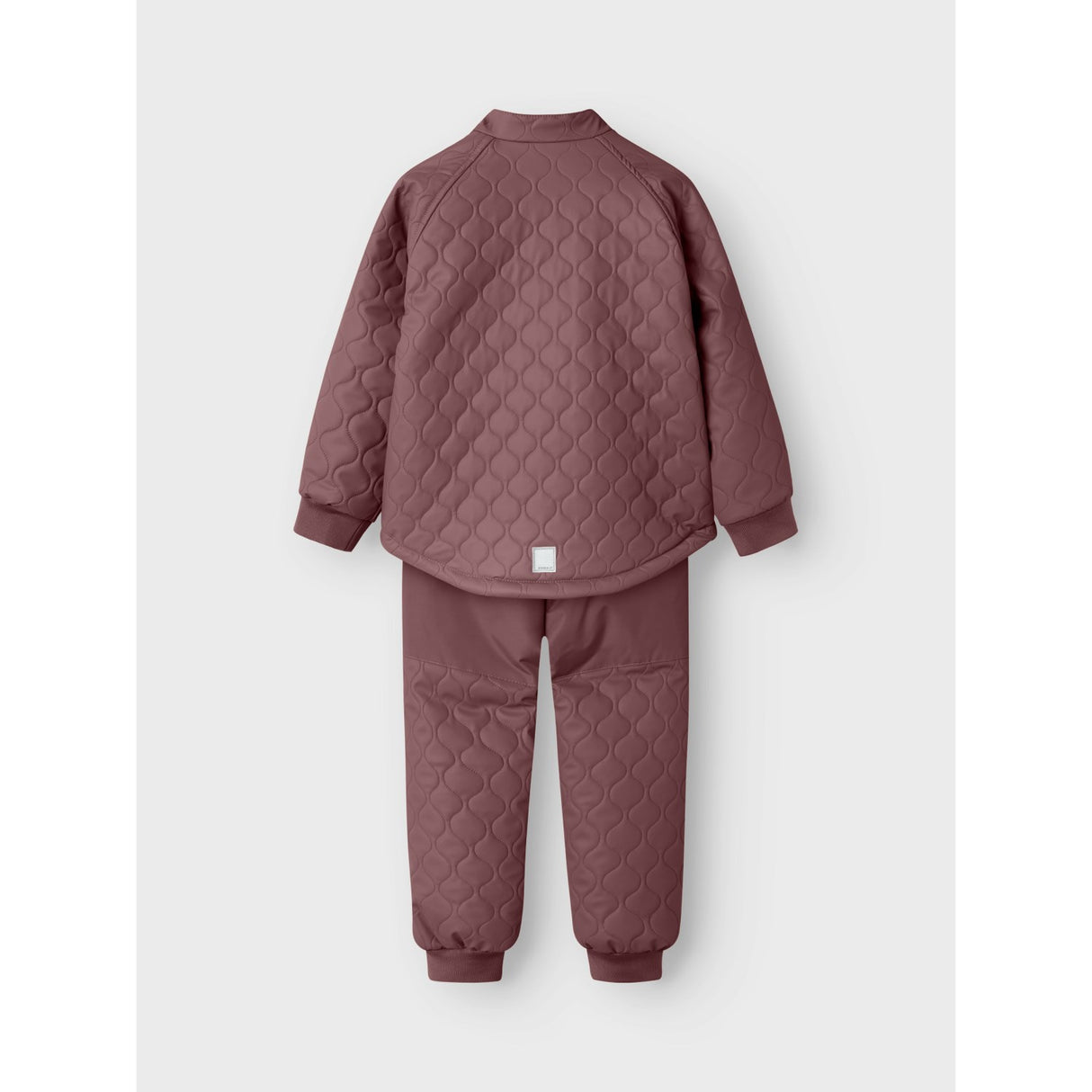 Name It Rose Brown Nmfmud Rub Quilt Sæt Solid Fo