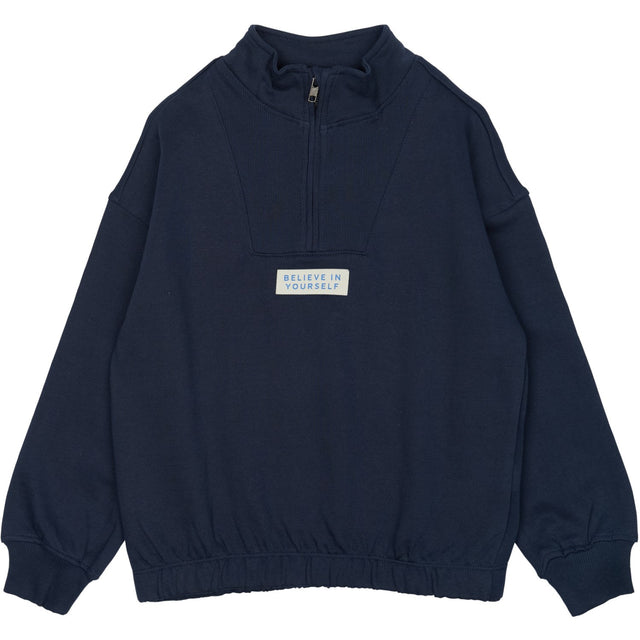 The New Navy Blazer Pax Oversize Sweatshirt