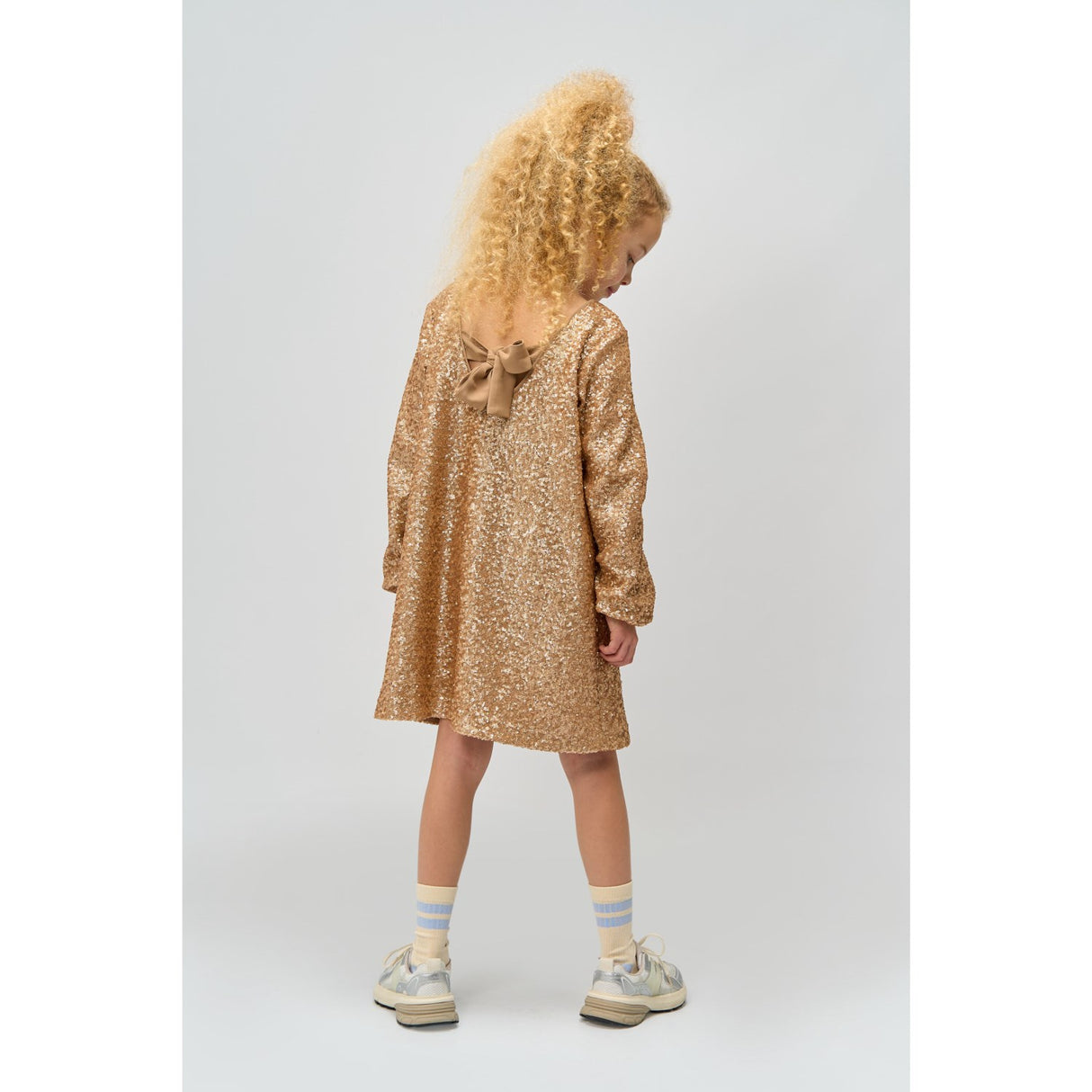 The New Gold Rupa L_S Paliet Kjole