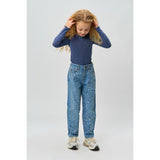 The New Navy Blazer Rina L_S Glitter Rib Tee