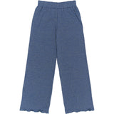 The New Navy Blazer Rina Wide Glitter Rib Bukser