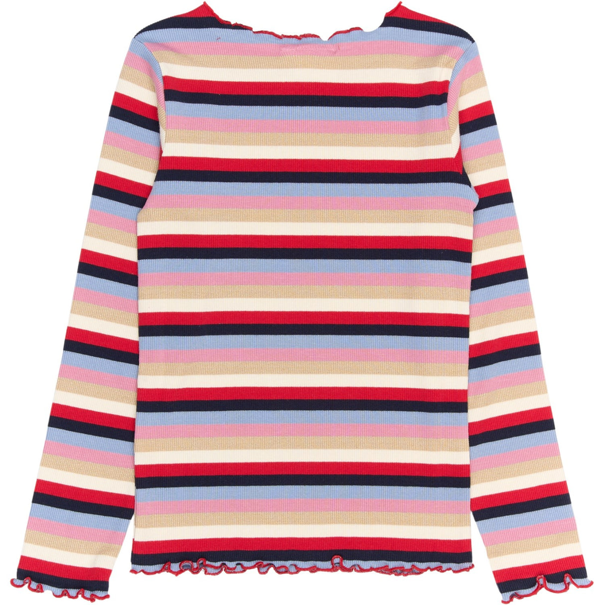 The New Multi Striped Rosie L_S Rib Tee