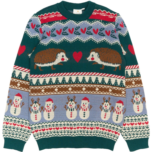 The New Multi Colour Holiday Jacquard Pullover