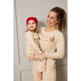 The New Jule Rib Natsæt Voksen Gardenia Heart Holiday