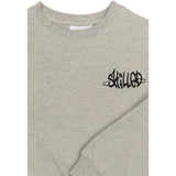 The New Light Grey Melange Ron Melange Oversize Sweatshirt