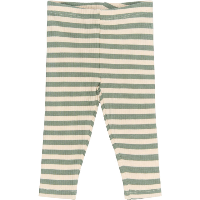 THE NEW Siblings Lily Pad Striped Fro Rib Leggings