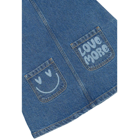THE NEW Siblings Medium Blue Denim Pida S_L Denim Kjole