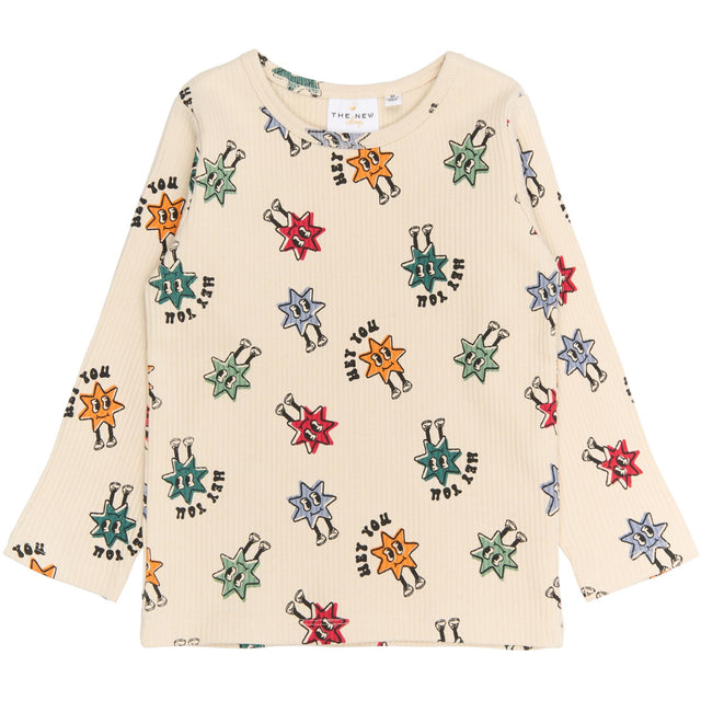 THE NEW Siblings Gardenia AOP Raul L_S Rib Tee