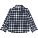 THE NEW Siblings Navy Blazer Check Riggs L_S Flannel Skjorte