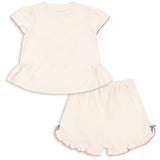 Konges Sløjd Ecru Famo Flæse Sæt GOTS