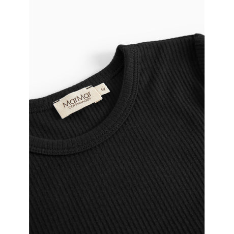 MarMar Modal Black Plain Bluse