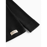 MarMar Modal Black Plain Bluse