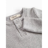 MarMar Modal Melange Light Grey Melange Body LS
