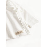 MarMar Modal New Born Gentle White Tut Slå-Om LS Bluse