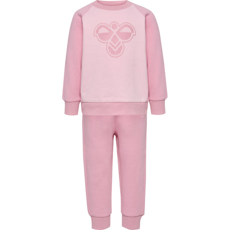 Hummel Pink Nectar Mini Reg Bumble Sweat Sæt