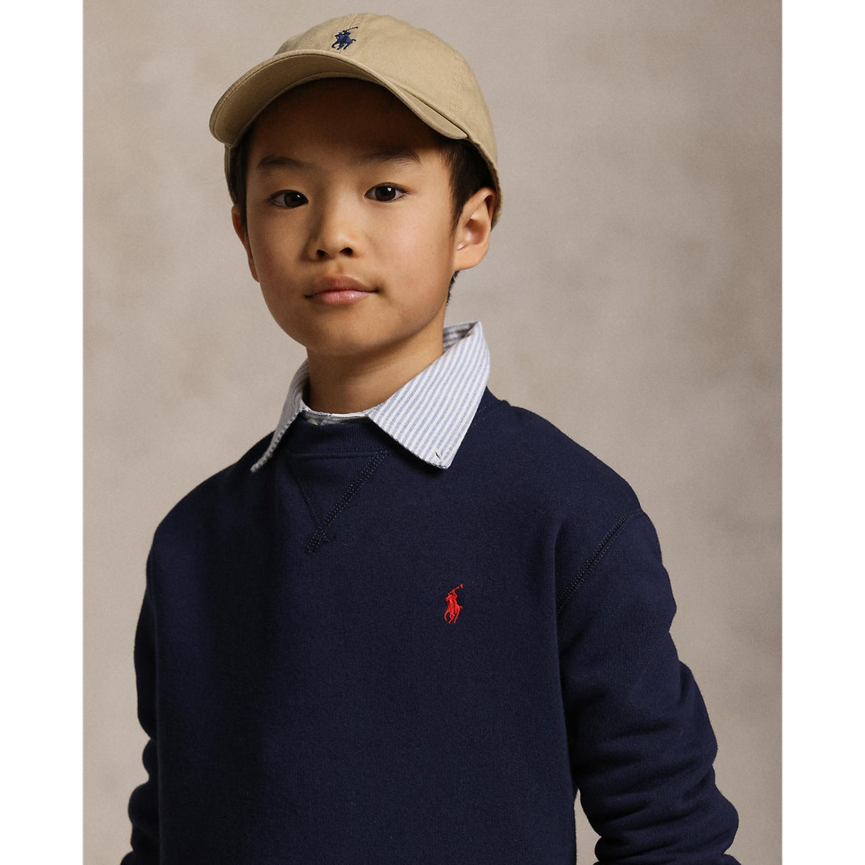 Polo Ralph Lauren Boy Long Sleeved Sweatshirt Cruise Navy