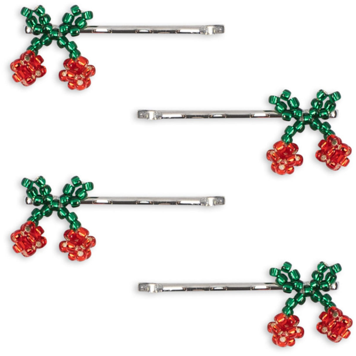 Konges Sløjd Cherry 4 Pak Mini Cherry Hårspænder