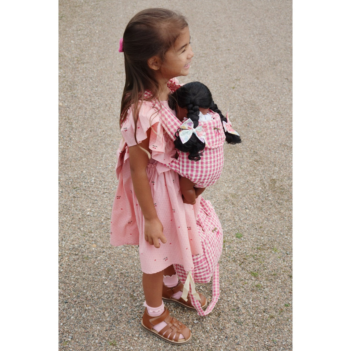 Konges Sløjd Bubblegum Check Dukke Bæresele