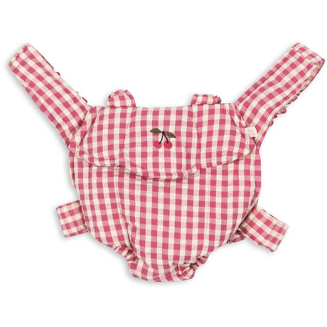 Konges Sløjd Bubblegum Check Dukke Bæresele