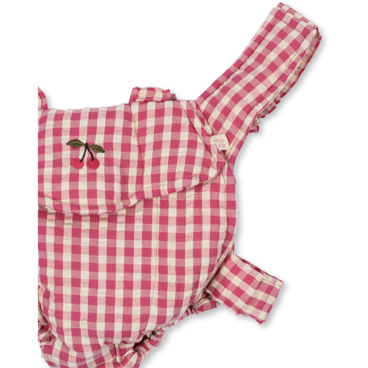 Konges Sløjd Bubblegum Check Dukke Bæresele