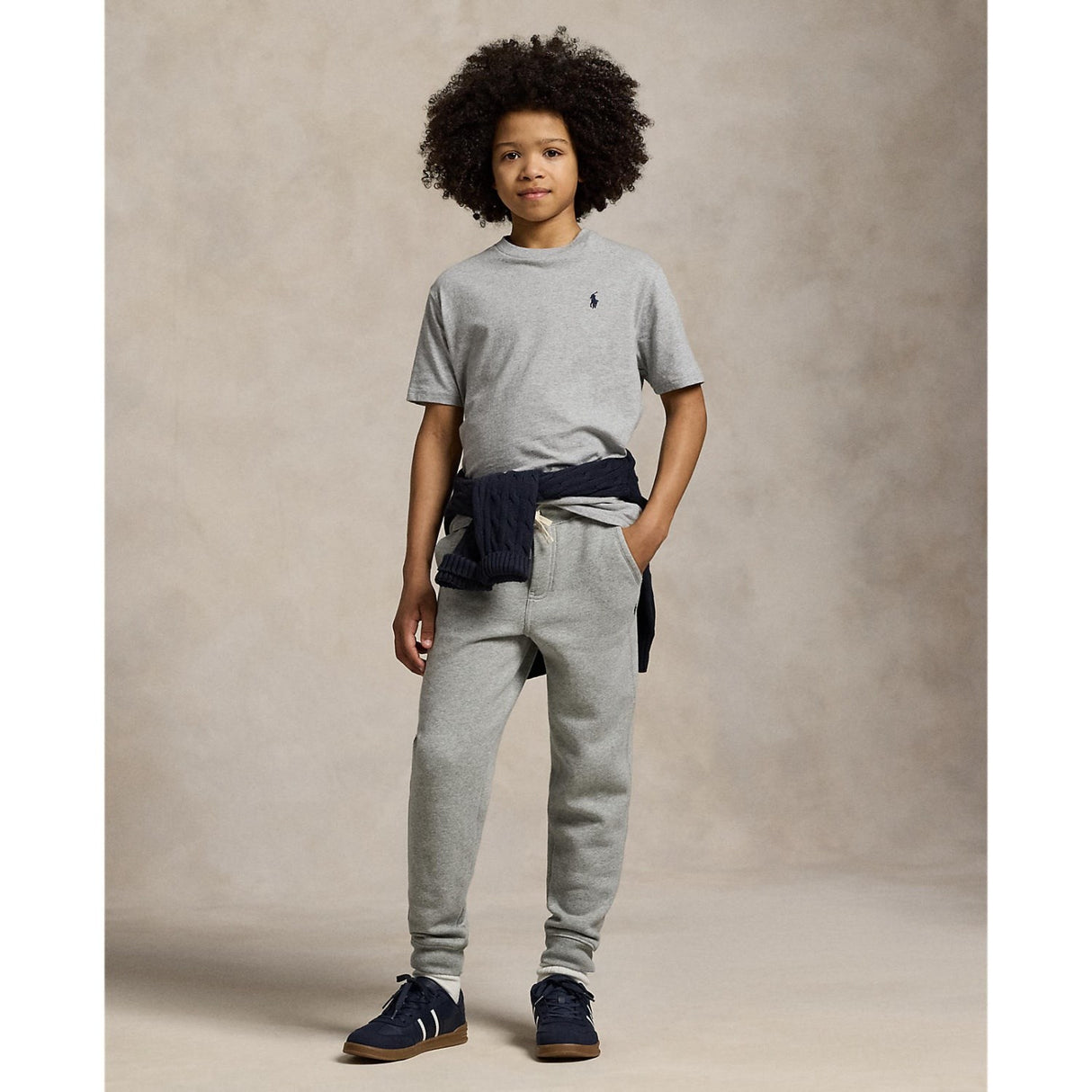 Polo Ralph Lauren Boys Short Sleeved T-shirt Andover Heather