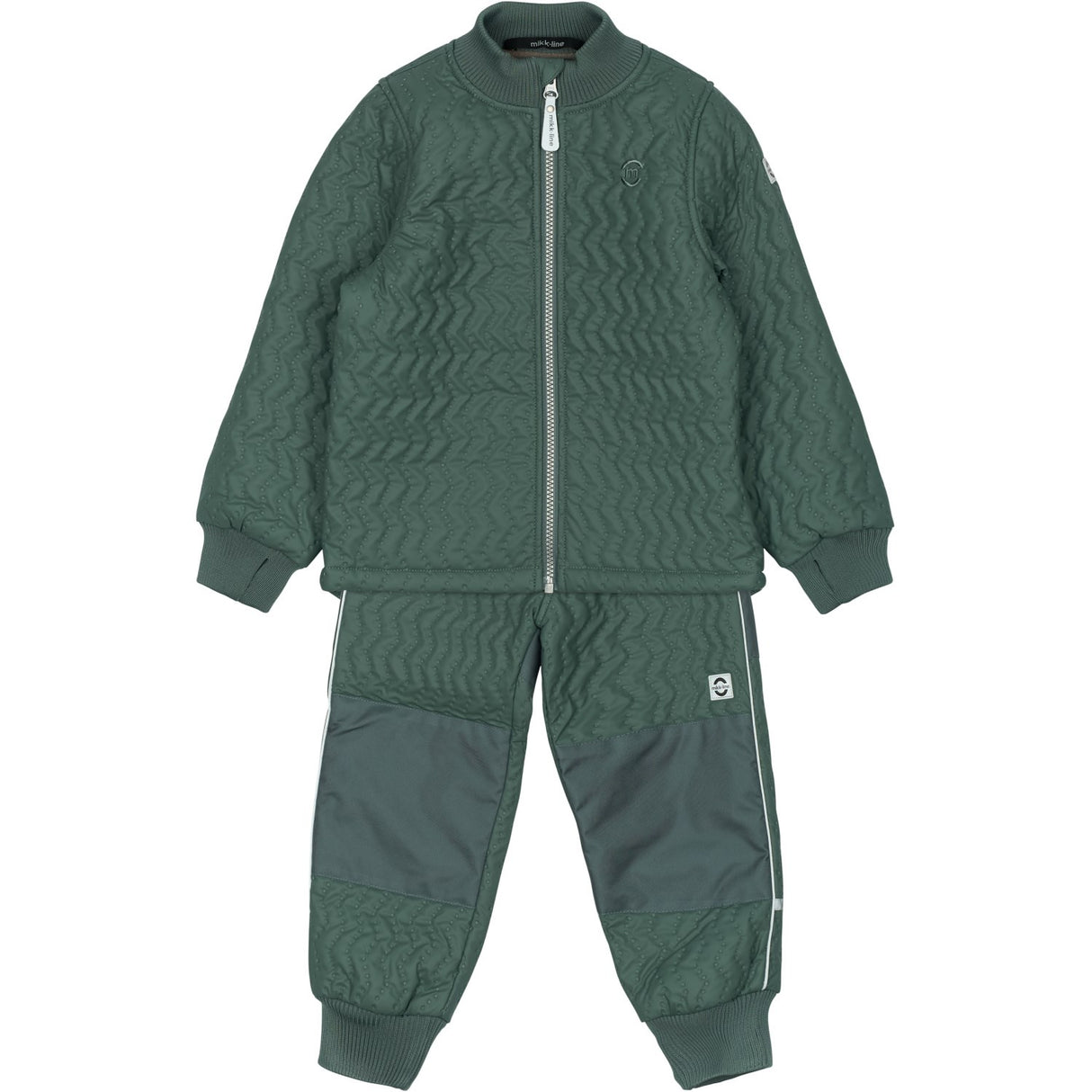 Mikk-Line Balsam Green Termo Sæt Med Fleece