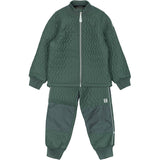 Mikk-Line Balsam Green Termo Sæt Med Fleece