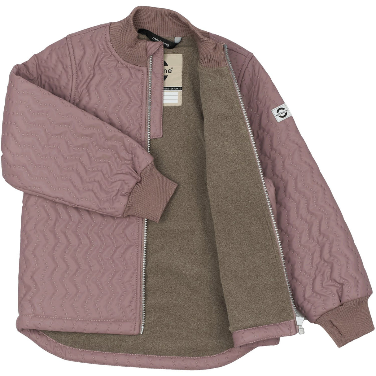 Mikk-Line Twilight Mauve Termo Sæt Med Fleece