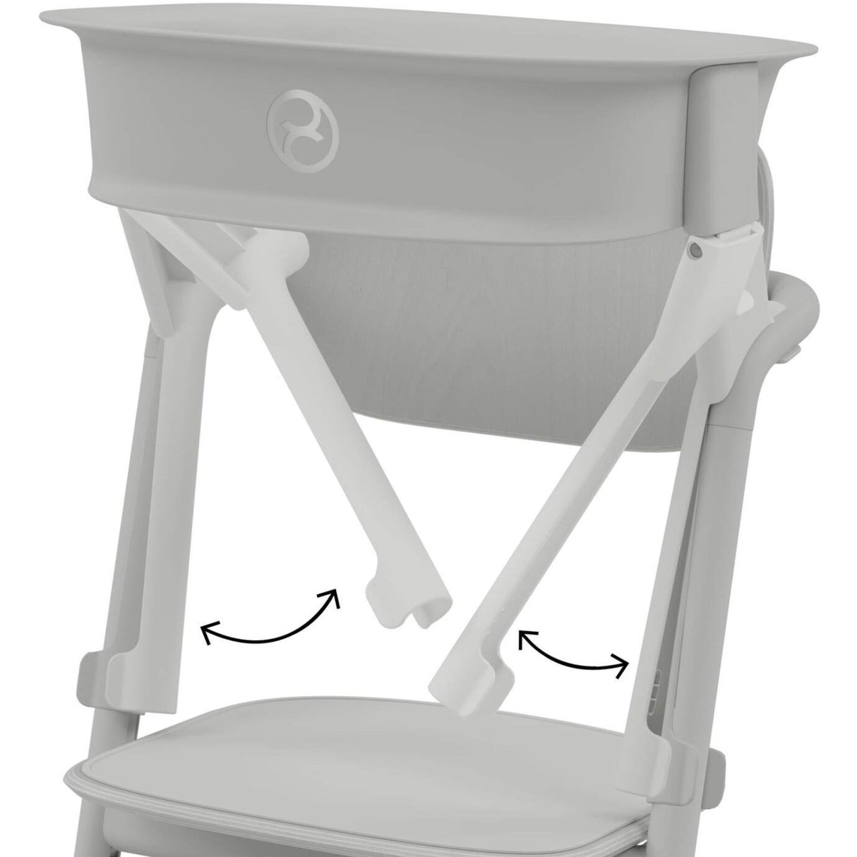 Cybex Suede Grey Lemo Læringstårn