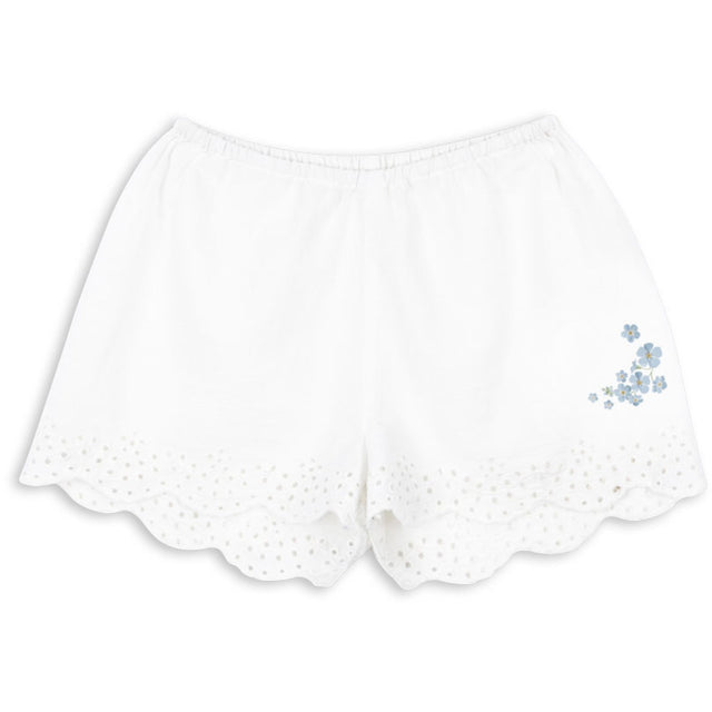 Konges Sløjd Optic White RHW X KS Fiori Shorts GOTS