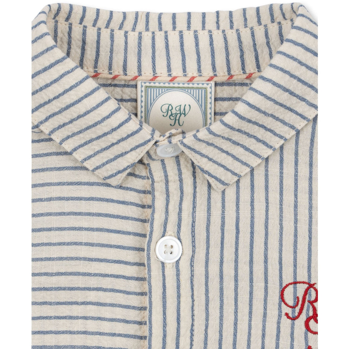 Konges Sløjd Stripe Bluie RHW X KS Duo Skjorte GOTS
