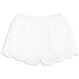 Konges Sløjd Optic White RHW X KS Fiori Shorts GOTS